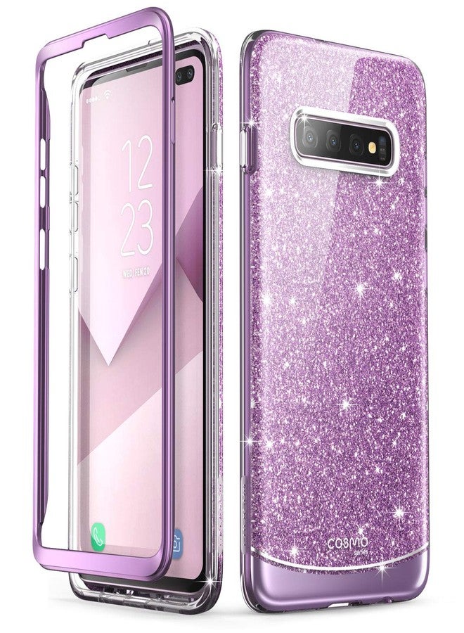 آي-بلاسون جراب i-Blason Cosmo Series مصمم خصيصًا لهاتف Galaxy S10 Plus، جراب واقٍ أنيق بدون واقي شاشة مدمج، متوافق مع هاتف Samsung Galaxy S10 Plus إصدار 2019 (بنفسجي) - Image 1